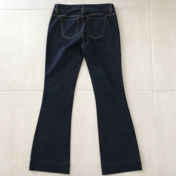 Alberto Makali Distressed Low Rise Boot Cut Denim Jeans - Picture 6 of 8